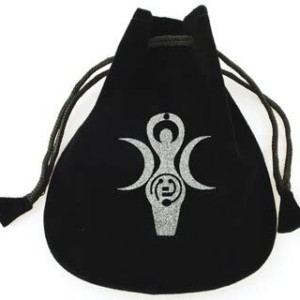 Goddess of Earth Velveteen Bag
