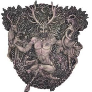 12" Cernunnos plaque
