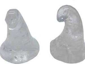 (set of 2) 1 3/4" Witch's Hat Crystal